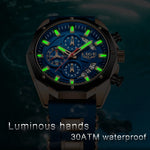 2023 LIGE New Fashion Mens Watches Top Brand Luxury Silicone Sport Watch Men Quartz Date Clock Waterproof Wristwatch Chronograph