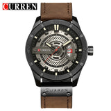 Luxury Watch Brand CURREN Men Military Sports Watches Men's Quartz Date Clock Man Casual Leather Wrist Watch Relogio Masculino