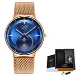 2023 Classic Women Rose Gold Top Brand Luxury Laides Dress Business Fashion Casual Waterproof Watches Quartz Calendar Wristwatch