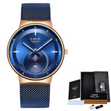 2023 Classic Women Rose Gold Top Brand Luxury Laides Dress Business Fashion Casual Waterproof Watches Quartz Calendar Wristwatch