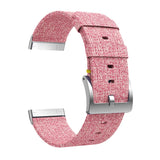 New Strap For Fitbit Versa 2 Versa 3/Sense Lite Women Men Breathable Woven Fabric Strap Replacement canvas Wristband Smart Watch