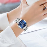 LIGE 2023 Top Brand Fashion Women Watches Ladies  luxury Waterproof Quartz Clocks Watch Women Stainless Steel Date Gift Clock