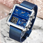 LIGE Luxury Ladies Watch Women Waterproof Full Steel Strap Women Wrist Watches Top Brand Bracelet Clocks Relogio Feminino+ Box