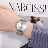 Dropshipping Women Watch Japanese Movement Hannah Martin Brand Stainless Steel Waterproof Fashion Simple Girl Quartz Wristwatch