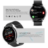 LIGE Smart Watch Men Women Full Touch Screen Sport Fitness Watch Man IP67 Waterproof Bluetooth Call For Android IOS Smartwatches