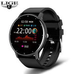 LIGE Smart Watch Men Women Full Touch Screen Sport Fitness Watch Man IP67 Waterproof Bluetooth Call For Android IOS Smartwatches