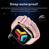 LIGE New Dial Call Smart Watch Women 2022 Full Touch Voice Assistant Sports Fitness Bracelet Temperature monitor Smartwatch Men