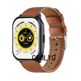 3in1 For Zeblaze GTS 3 Smart watch Strap Leather Band Wristband Women men Replacement Soft Women men Belt Screen Protector Film