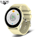 LIGE Smart Watch Men Women Full Touch Screen Sport Fitness Watch Man IP67 Waterproof Bluetooth Call For Android IOS Smartwatches