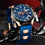 2024 LIGE Luxury Men Watch Casual Business Watch Men Fashion Military Sport Waterproof Quartz Wristwatch for Men Relojes Hombre