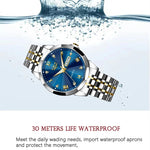 LIGE Luxury Fashion Quartz Woman Watch Elegant Waterproof Date Stainless Women Wristwatch Luminous Week Ladies Clock Reloj Mujer