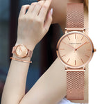 Dropshipping Women Watch Japanese Movement Hannah Martin Brand Stainless Steel Waterproof Fashion Simple Girl Quartz Wristwatch